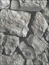 Rock Wall wallpaper in dark grey color - pattern number LL36218 - by Patton Norwall in the Illusions 2 collection
