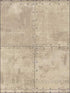 Metal Tile wallpaper in bisque color - pattern number LL36227 - by Patton Norwall in the Illusions 2 collection