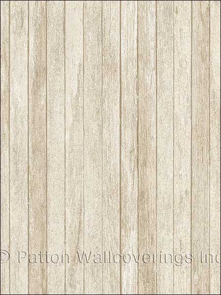 Small Wood Planks wallpaper in natural color - pattern number LL36240 - by Patton Norwall in the Illusions 2 collection