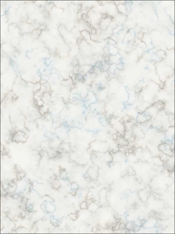 Olive wallpaper in cobalt and gray color - pattern number CR76102 - by Carl Robinson in the Carl Robinson 15 Sea Glass collection