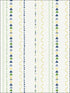 Volcano Stripe fabric in green gold and blue color - pattern number FA40101 - by Seabrook in the Playdate Adventure collection