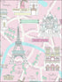 Bon Voyage wallpaper in bubblegum and turquoise color - pattern number FA40601 - by Seabrook in the Playdate Adventure collection