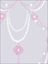 Dressed Up Drape fabric in lilac and fuchsia color - pattern number FA40709 - by Seabrook in the Playdate Adventure collection