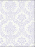 Glitter Damask fabric in lilac and white color - pattern number FA40909 - by Seabrook in the Playdate Adventure collection