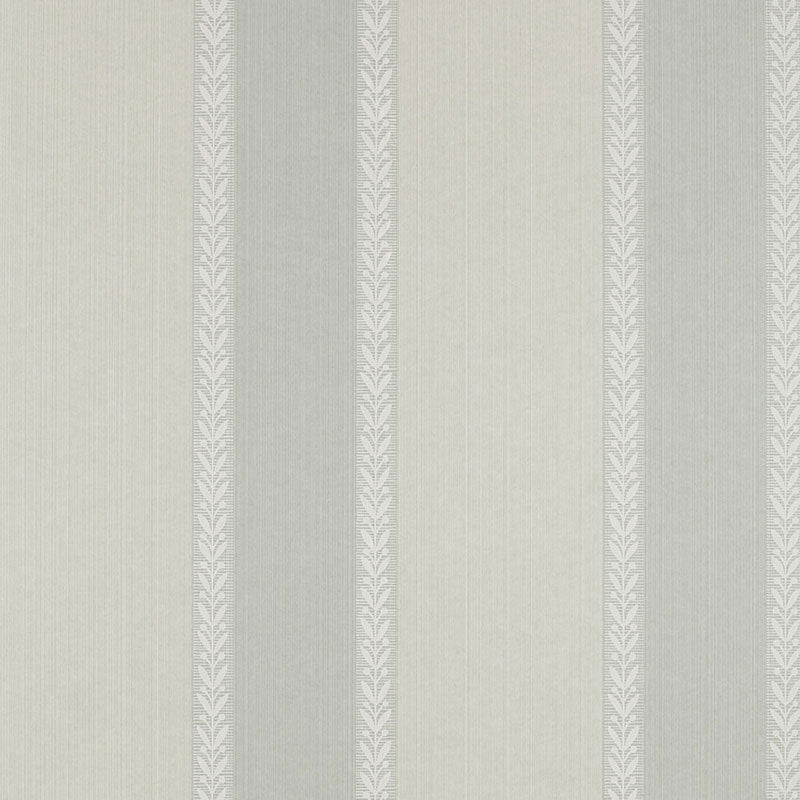 Bayberry Stripe fabric in water blue color - pattern number 203861 - by Schumacher in the Essential Wallcoverings Stripes collection