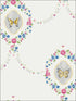 Flutter Butterfly wallpaper in gold glitter white and metallic silver color - pattern number FA41401 - by Seabrook in the Playdate Adventure collection