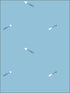 Hearts and Darts wallpaper in sky blue and white color - pattern number FA42312 - by Seabrook in the Playdate Adventure collection