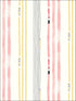 Outside the Lines wallpaper in bubblegum and gold color - pattern number FA42401 - by Seabrook in the Playdate Adventure collection