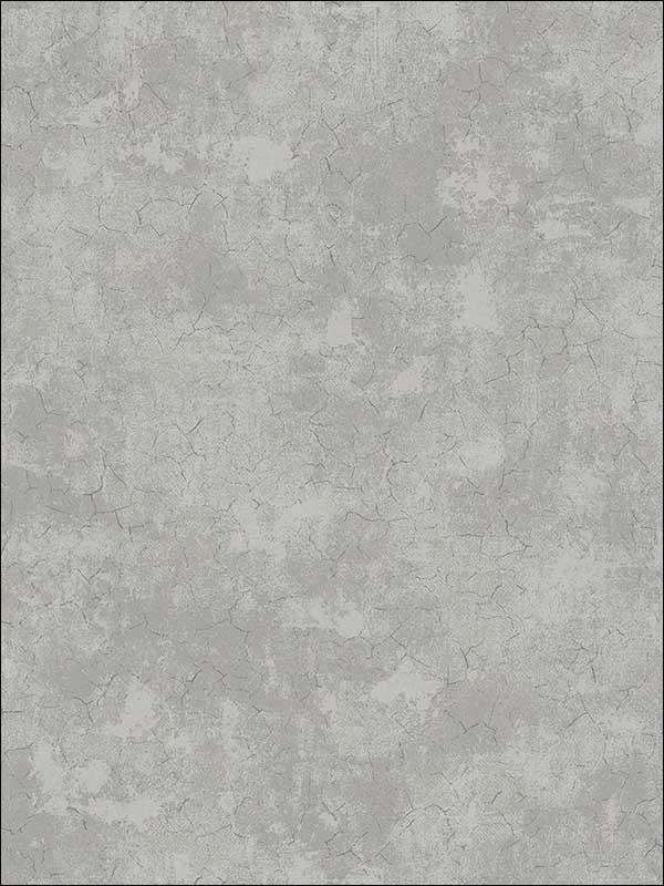 Textured Crackle Faux wallpaper in gray color - pattern number 1430208 - by Seabrook in the Texture Anthology Vol 1 collection