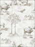 Alaska Moose fabric in 50108 color - pattern number TH50108 - by Pelican Prints in the Destination USA collection