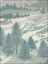 Colorado Mountains fabric in 50504 color - pattern number TH50504 - by Pelican Prints in the Destination USA collection