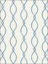 Cape Cod Rope Ogee fabric in 51302 color - pattern number TH51302 - by Pelican Prints in the Destination USA collection