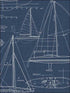 Cape Cod Boats wallpaper in 51407 color - pattern number TH51407 - by Pelican Prints in the Destination USA collection