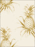 Florida Pineapples wallpaper in 52017 color - pattern number TH52017 - by Pelican Prints in the Destination USA collection