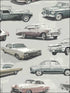 Detroit Cars fabric in 52809 color - pattern number TH52809 - by Pelican Prints in the Destination USA collection
