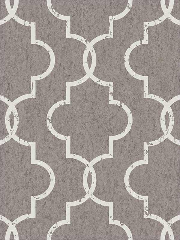 Cork Intersect Ogee Textured wallpaper in 10137 color - pattern number RC10137 - by Wallquest in the Textures 27 in Type II Wallcoverings collection