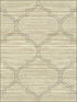 Grasscloth Look Ogee Textured wallpaper in 10206 color - pattern number RC10206 - by Wallquest in the Textures 27 in Type II Wallcoverings collection