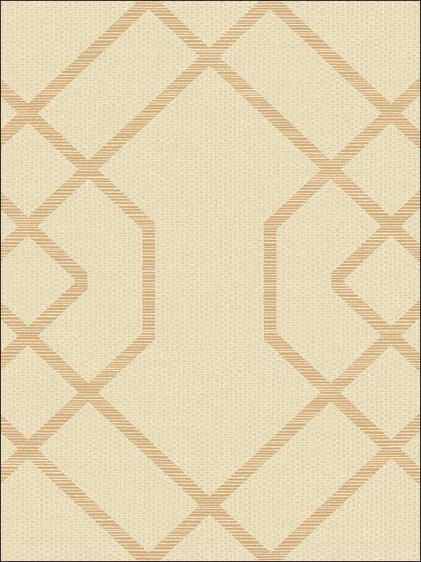 Grasscloth Look Woven Geo Textured wallpaper in 10706 color - pattern number RC10706 - by Wallquest in the Textures 27 in Type II Wallcoverings collection