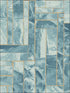 Moonbeams wallpaper in indigo color - pattern number DL2988 - by Candice Olson in the Candice Olson Natural Splendor collection
