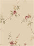 In Reg White Wedding Trail fabric in tan taupe beige red color - pattern number IM36400 - by Patton Norwall in the Silk Impressions 2 collection