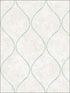 Ogee fabric in grey aqua and metallic gold color - pattern number FI70502 - by Seabrook in the French Impressionist collection