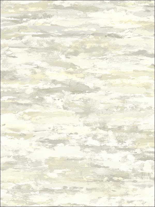 Brushstrokes fabric in metallic pearl and silver color - pattern number FI70605 - by Seabrook in the French Impressionist collection