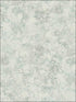 Waterdrop Floral wallpaper in metallic sky blue color - pattern number FI71408 - by Seabrook in the French Impressionist collection