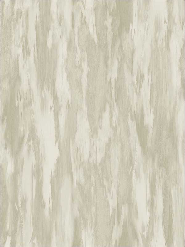 Stria wallpaper in metallic champagne and greige color - pattern number FI71707 - by Seabrook in the French Impressionist collection