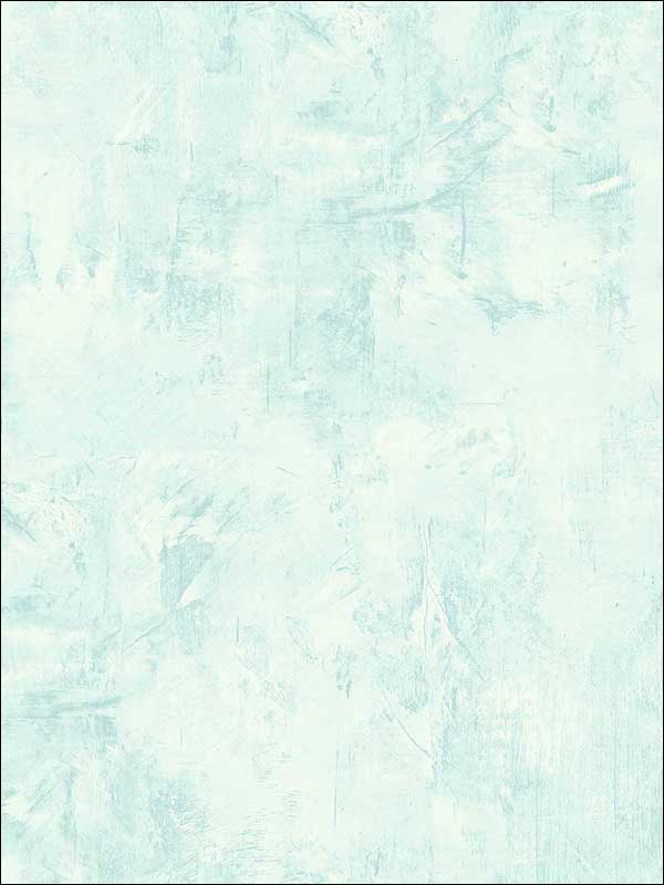 Vinyl Faux wallpaper in aqua blue color - pattern number FI72112 - by Seabrook in the French Impressionist collection