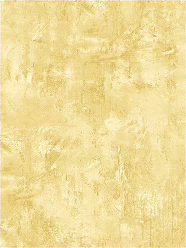 Vinyl Faux wallpaper in sunglow yellow color - pattern number FI72113 - by Seabrook in the French Impressionist collection