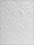 Spencer Paintable Supaglypta fabric in white color - pattern number 437-RD0151 - by Brewster in the Anaglypta XII collection