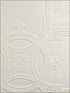 Early Victorian Paintable Textured Vinyl fabric in white color - pattern number 437-RD01600 - by Brewster in the Anaglypta XII collection