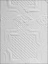 Seymour Paintable Supaglypta fabric in white color - pattern number 437-RD0655 - by Brewster in the Anaglypta XII collection