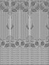 Nouveau Paintable Dado Panel fabric in white color - pattern number 437-RD06681 - by Brewster in the Anaglypta XII collection
