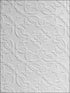 Maxwell Paintable Textured Vinyl fabric in white color - pattern number 437-RD0671 - by Brewster in the Anaglypta XII collection