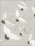 Windsong Crane fabric in grey color - pattern number 2764-24304 - by A Street Prints in the Mistral collection