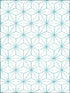 Orion Geometric fabric in turquoise color - pattern number 2764-24311 - by A Street Prints in the Mistral collection