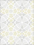 Zazen Geometric fabric in yellow color - pattern number 2764-24338 - by A Street Prints in the Mistral collection