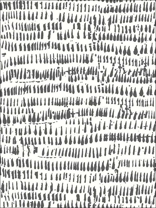 Runes Brushstrokes fabric in charcoal color - pattern number 2764-24354 - by A Street Prints in the Mistral collection
