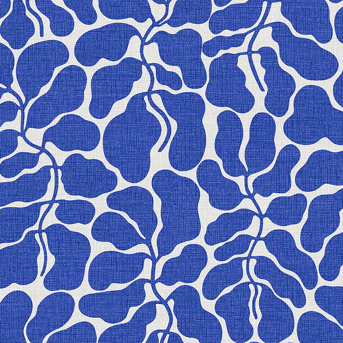 My Secret Garden wallpaper in cobalt color - pattern number 2072 - by Schumacher in the Borastapeter collection