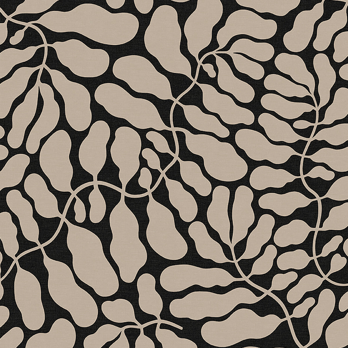 My Secret Garden Grand mural in natural color - pattern number 2077 - by Schumacher in the Borastapeter collection