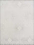 Harlowe fabric in white and silver color - pattern number NW3591 - by Antonina Vella in the Modern Metals collection