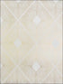 Harlowe fabric in white and gold color - pattern number NW3592 - by Antonina Vella in the Modern Metals collection