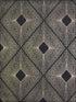 Harlowe fabric in black and gold color - pattern number NW3593 - by Antonina Vella in the Modern Metals collection