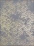 Eclipse wallpaper in grey and gold color - pattern number NW3597 - by Antonina Vella in the Modern Metals collection