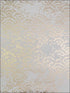 Eclipse wallpaper in white and gold color - pattern number NW3598 - by Antonina Vella in the Modern Metals collection