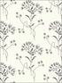 Wildflower fabric in black and white color - pattern number ME1515 - by Magnolia Home by Joanna Gaines in the Magnolia Home Vol 2 collection