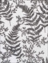 Forest Fern Flock wallpaper in grey color - pattern number ME1584 - by Magnolia Home by Joanna Gaines in the Magnolia Home Vol 2 collection