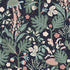 Turgras fabric in midnight color - pattern number 2090 - by Schumacher in the Borastapeter collection