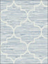 Lattice on Grasscloth fabric in blues and white color - pattern number JB20802 - by Wallquest in the Woodlands Resource by Daisy Bennett collection